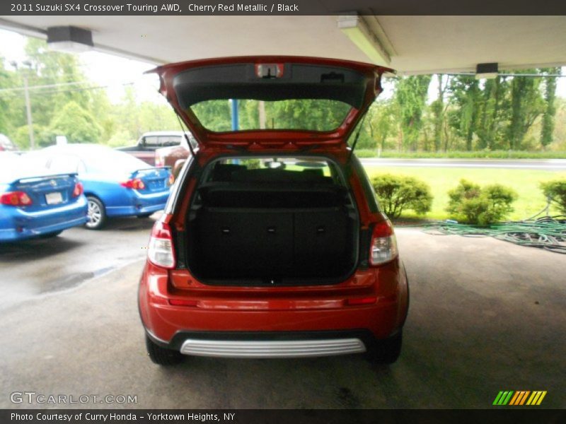 Cherry Red Metallic / Black 2011 Suzuki SX4 Crossover Touring AWD