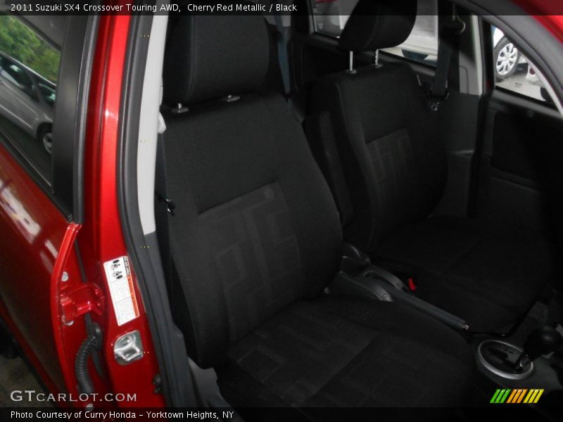 Cherry Red Metallic / Black 2011 Suzuki SX4 Crossover Touring AWD