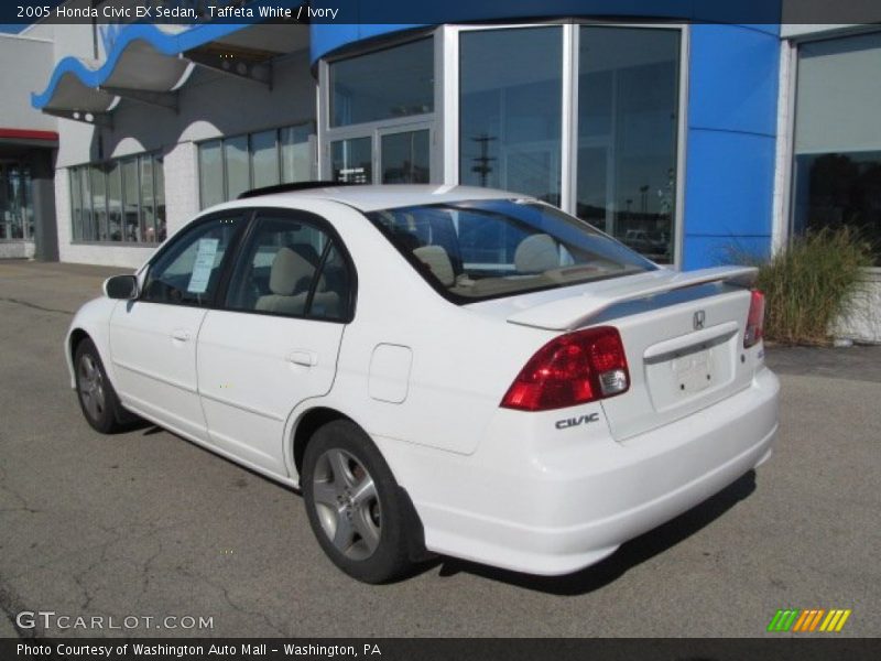Taffeta White / Ivory 2005 Honda Civic EX Sedan