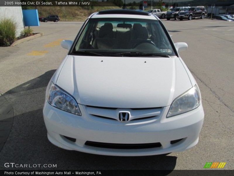 Taffeta White / Ivory 2005 Honda Civic EX Sedan
