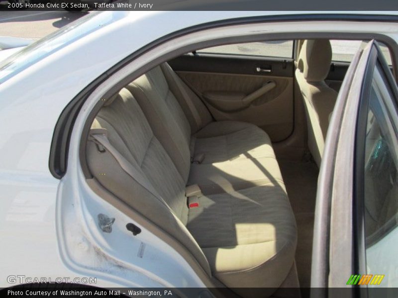 Taffeta White / Ivory 2005 Honda Civic EX Sedan