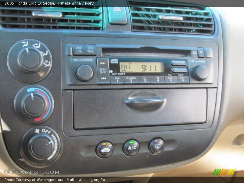 Audio System of 2005 Civic EX Sedan