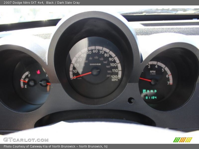 Black / Dark Slate Gray 2007 Dodge Nitro SXT 4x4