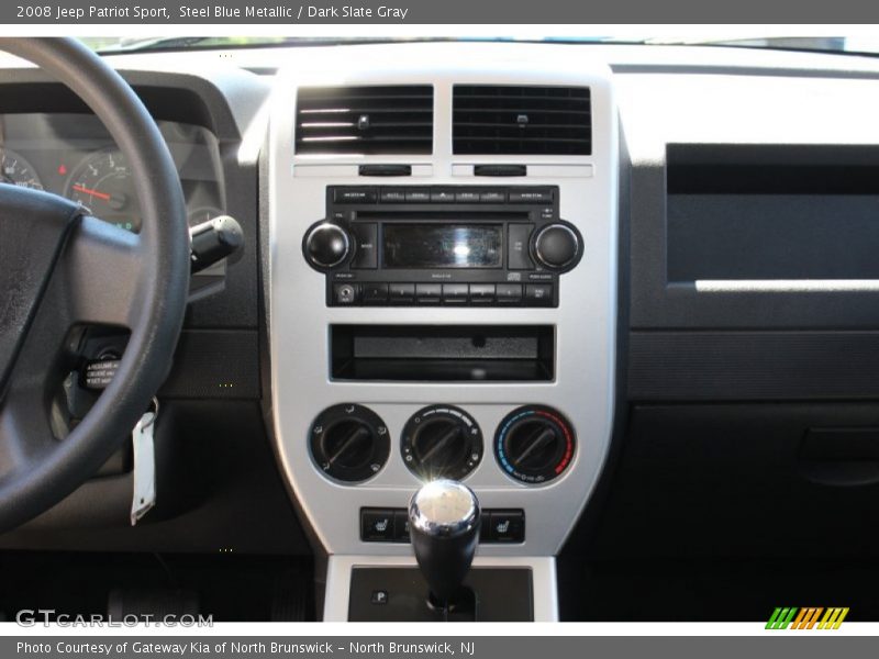 Steel Blue Metallic / Dark Slate Gray 2008 Jeep Patriot Sport