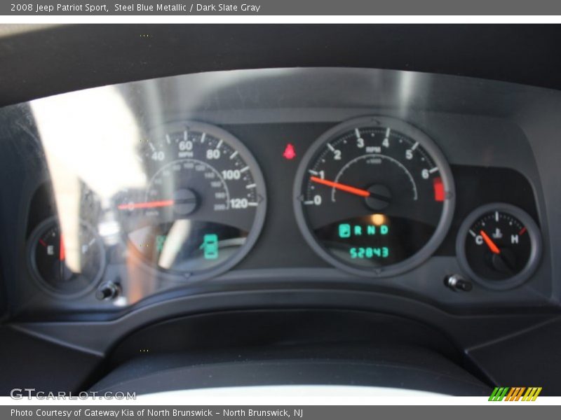 Steel Blue Metallic / Dark Slate Gray 2008 Jeep Patriot Sport