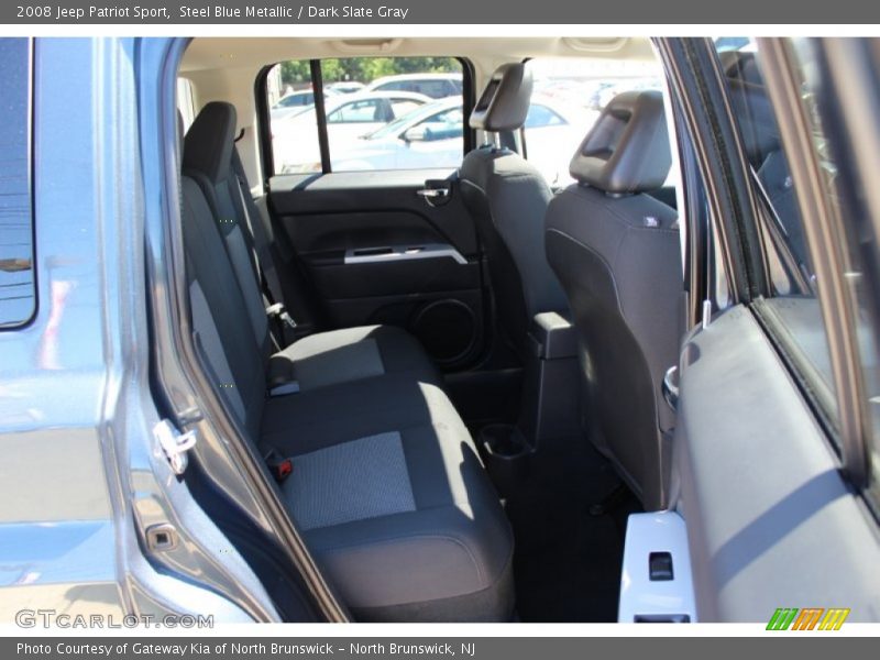 Steel Blue Metallic / Dark Slate Gray 2008 Jeep Patriot Sport