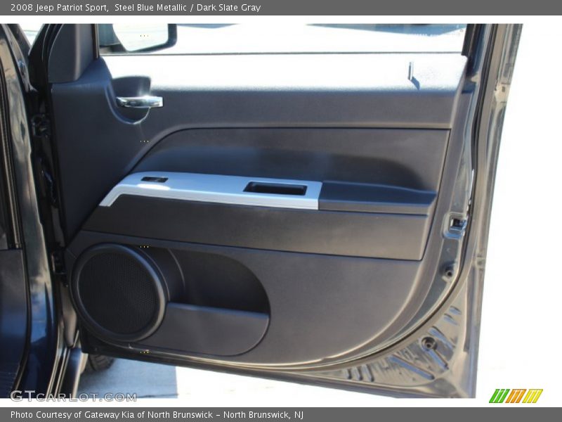 Steel Blue Metallic / Dark Slate Gray 2008 Jeep Patriot Sport
