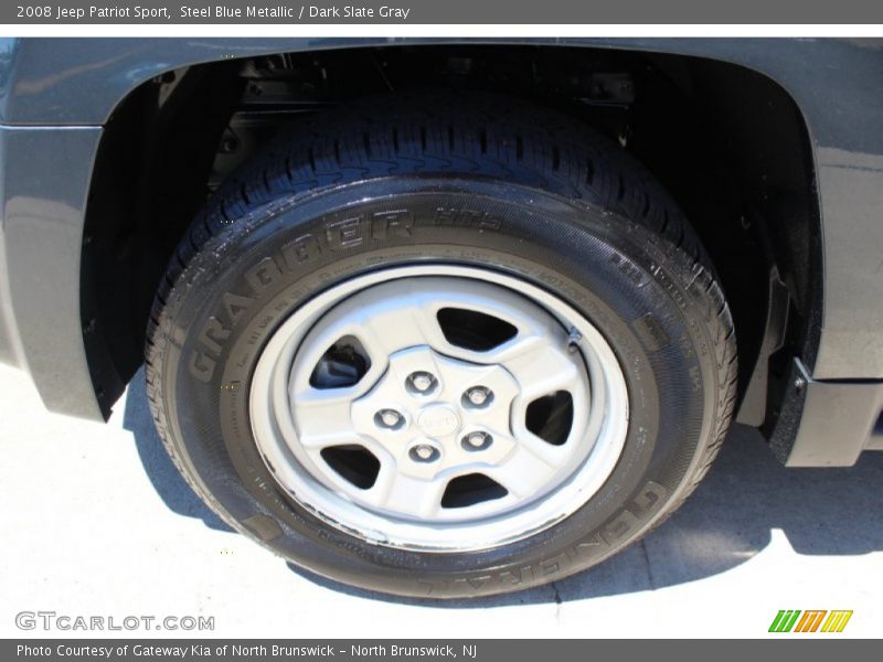 Steel Blue Metallic / Dark Slate Gray 2008 Jeep Patriot Sport