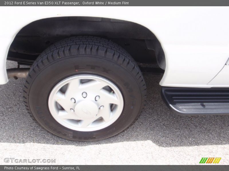Oxford White / Medium Flint 2012 Ford E Series Van E350 XLT Passenger