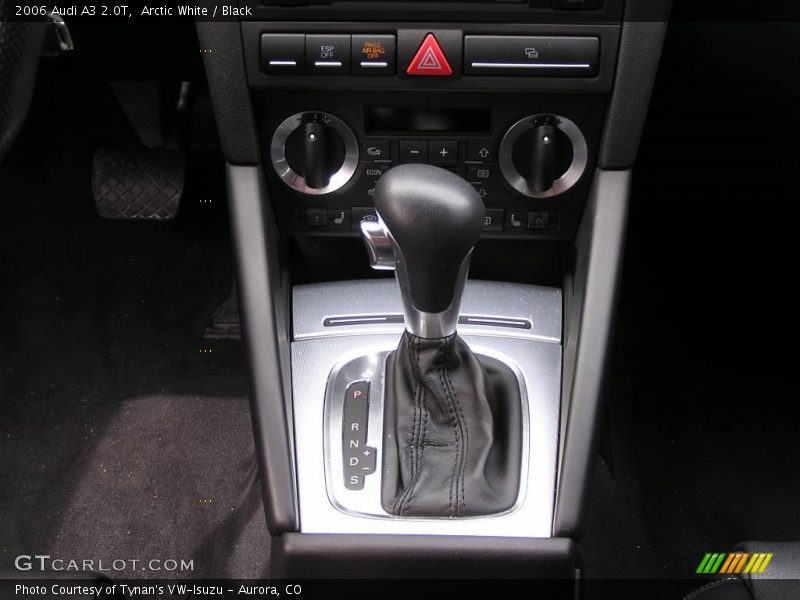 Arctic White / Black 2006 Audi A3 2.0T