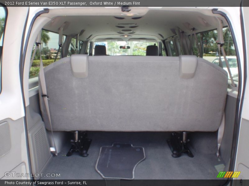 Oxford White / Medium Flint 2012 Ford E Series Van E350 XLT Passenger