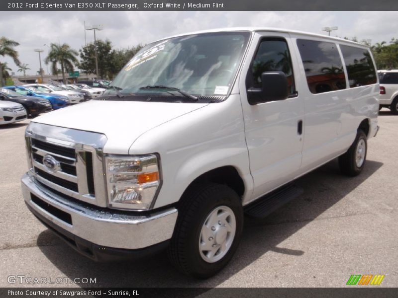 Front 3/4 View of 2012 E Series Van E350 XLT Passenger