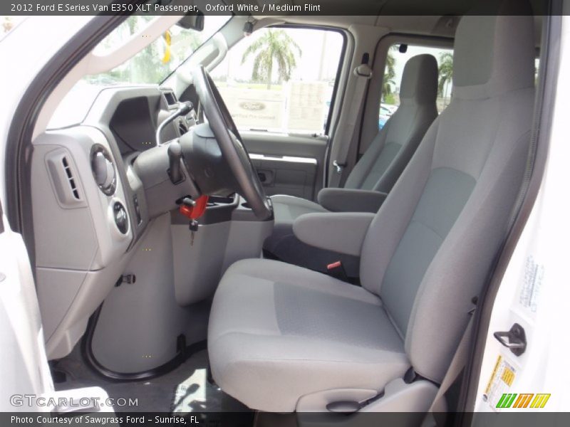  2012 E Series Van E350 XLT Passenger Medium Flint Interior