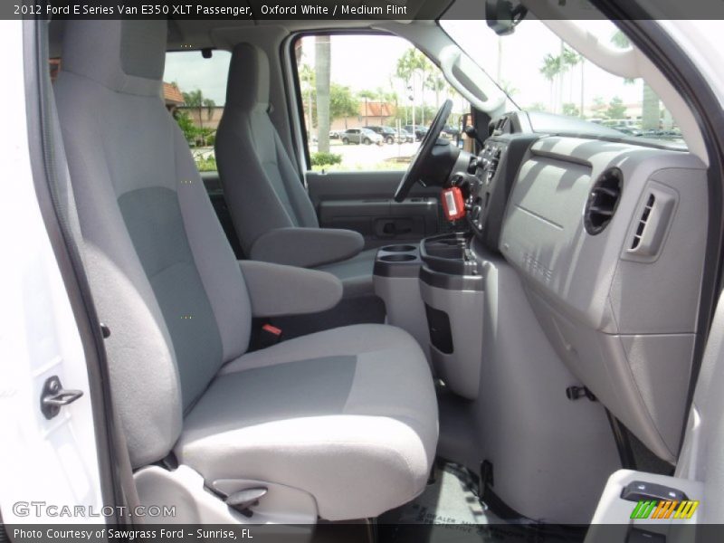  2012 E Series Van E350 XLT Passenger Medium Flint Interior