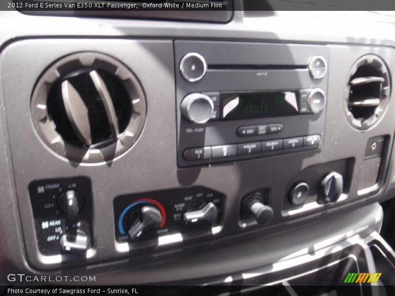 Oxford White / Medium Flint 2012 Ford E Series Van E350 XLT Passenger