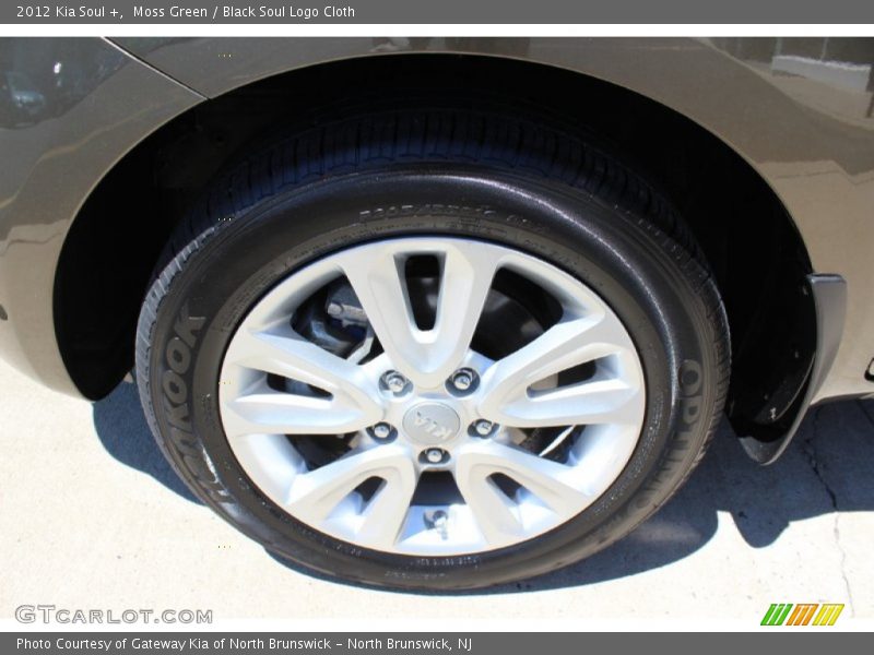 Moss Green / Black Soul Logo Cloth 2012 Kia Soul +