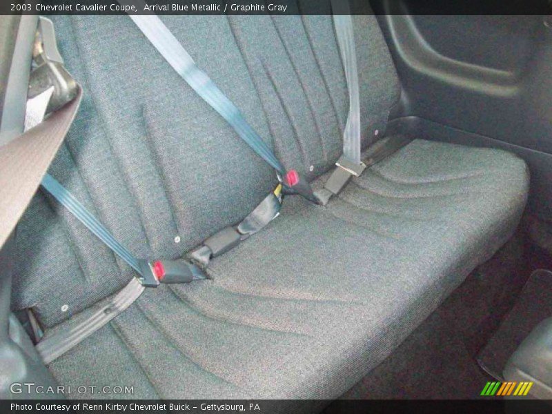 Arrival Blue Metallic / Graphite Gray 2003 Chevrolet Cavalier Coupe