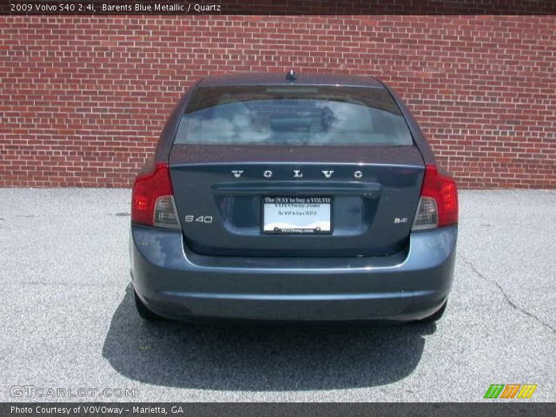 Barents Blue Metallic / Quartz 2009 Volvo S40 2.4i