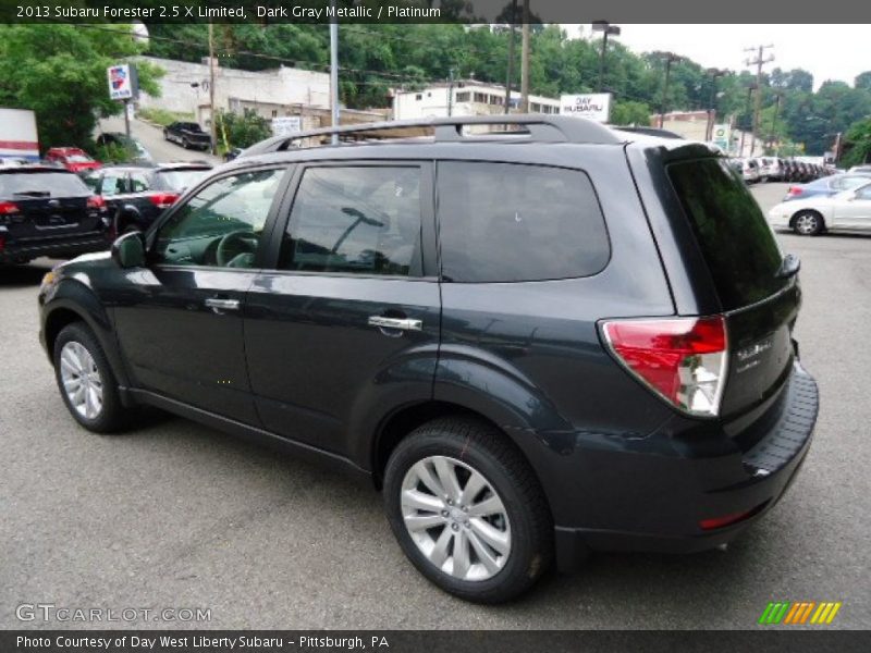 Dark Gray Metallic / Platinum 2013 Subaru Forester 2.5 X Limited