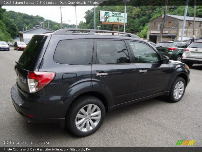 Dark Gray Metallic / Platinum 2013 Subaru Forester 2.5 X Limited