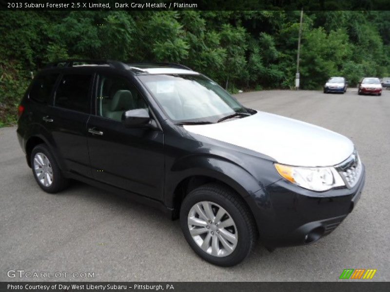 Dark Gray Metallic / Platinum 2013 Subaru Forester 2.5 X Limited