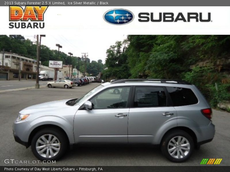 Ice Silver Metallic / Black 2013 Subaru Forester 2.5 X Limited