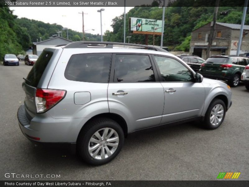 Ice Silver Metallic / Black 2013 Subaru Forester 2.5 X Limited