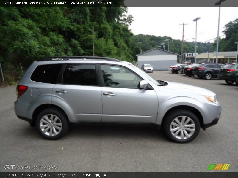 Ice Silver Metallic / Black 2013 Subaru Forester 2.5 X Limited