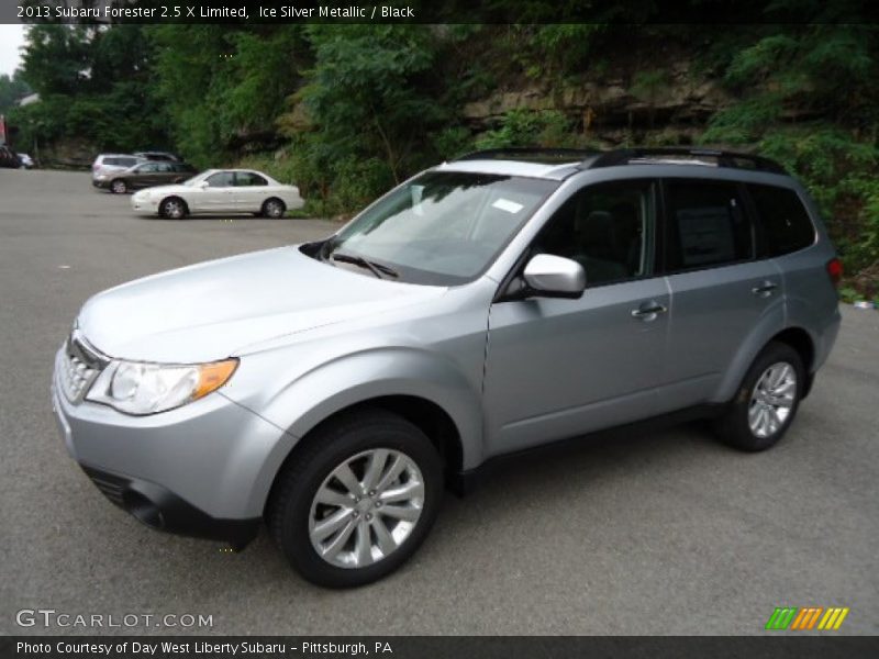 Ice Silver Metallic / Black 2013 Subaru Forester 2.5 X Limited