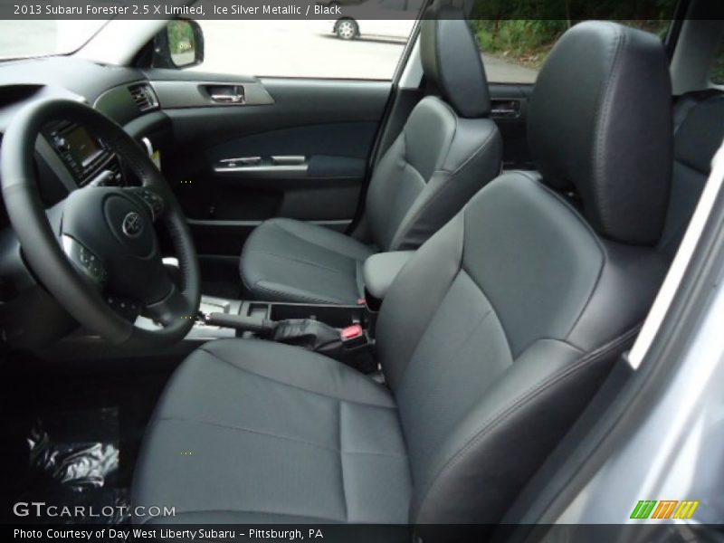 Ice Silver Metallic / Black 2013 Subaru Forester 2.5 X Limited