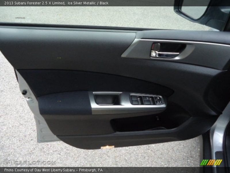 Ice Silver Metallic / Black 2013 Subaru Forester 2.5 X Limited