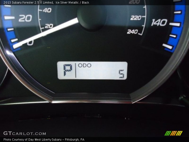 Ice Silver Metallic / Black 2013 Subaru Forester 2.5 X Limited