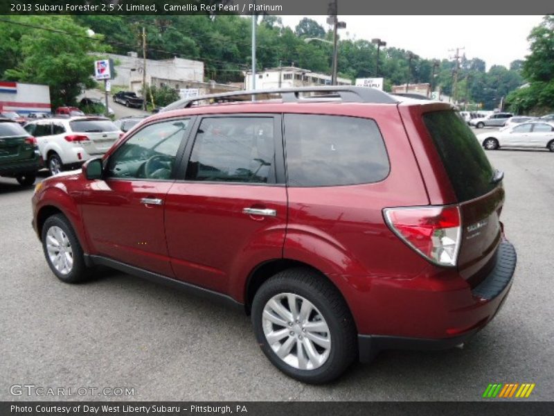 Camellia Red Pearl / Platinum 2013 Subaru Forester 2.5 X Limited