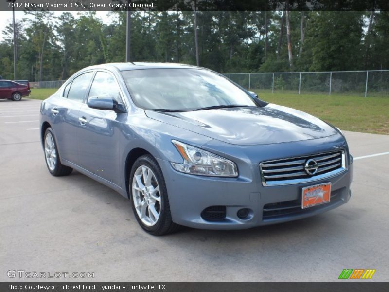 Ocean Gray / Charcoal 2012 Nissan Maxima 3.5 S