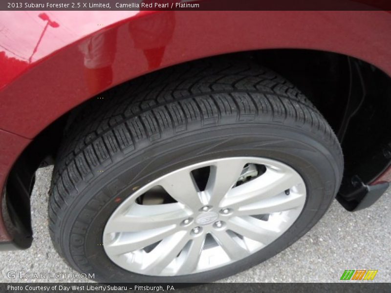 Camellia Red Pearl / Platinum 2013 Subaru Forester 2.5 X Limited