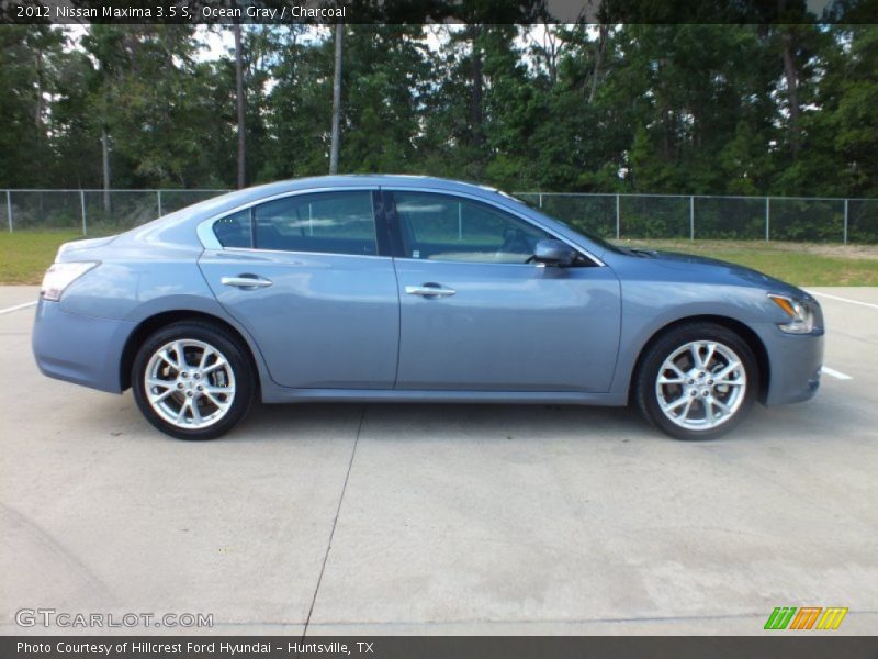 Ocean Gray / Charcoal 2012 Nissan Maxima 3.5 S