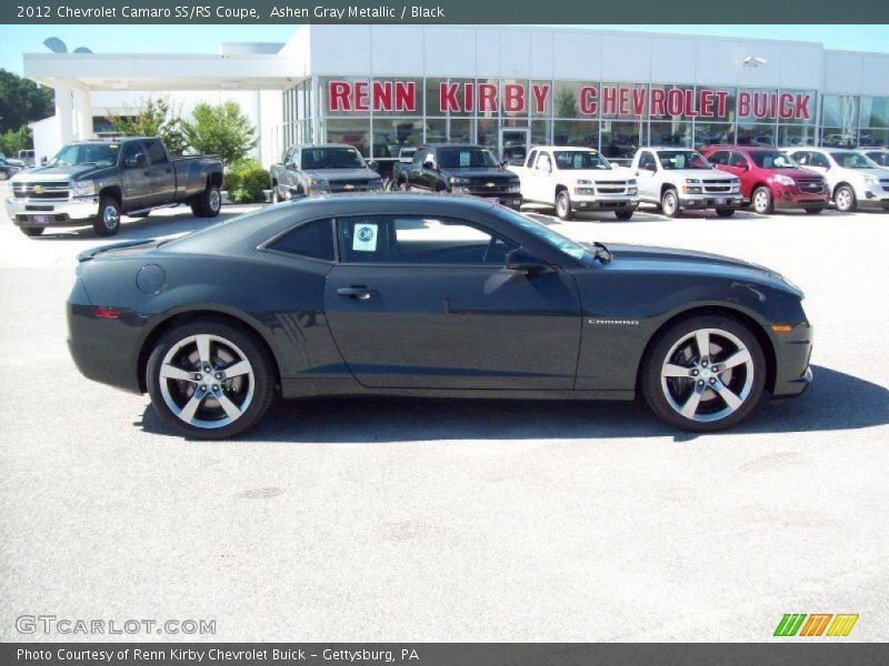 Ashen Gray Metallic / Black 2012 Chevrolet Camaro SS/RS Coupe