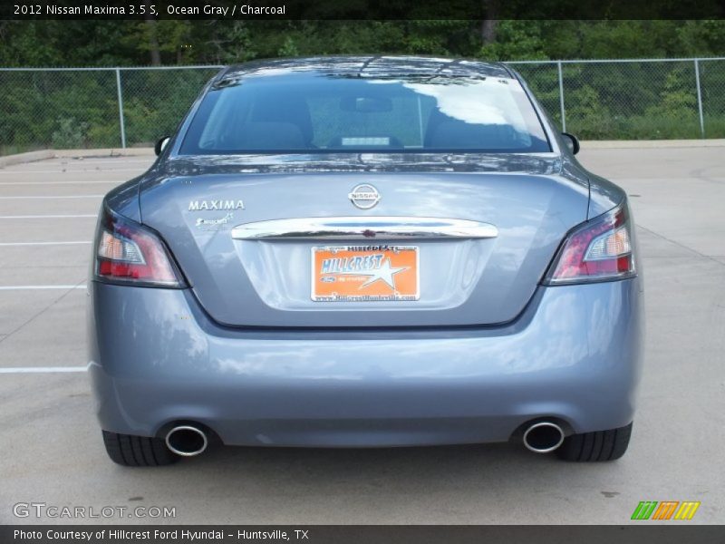 Ocean Gray / Charcoal 2012 Nissan Maxima 3.5 S
