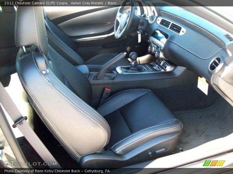 Ashen Gray Metallic / Black 2012 Chevrolet Camaro SS/RS Coupe