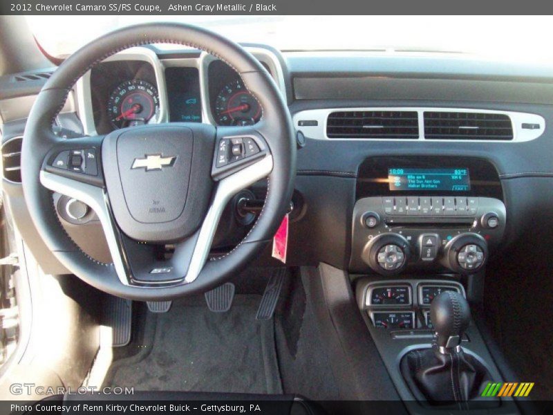 Ashen Gray Metallic / Black 2012 Chevrolet Camaro SS/RS Coupe