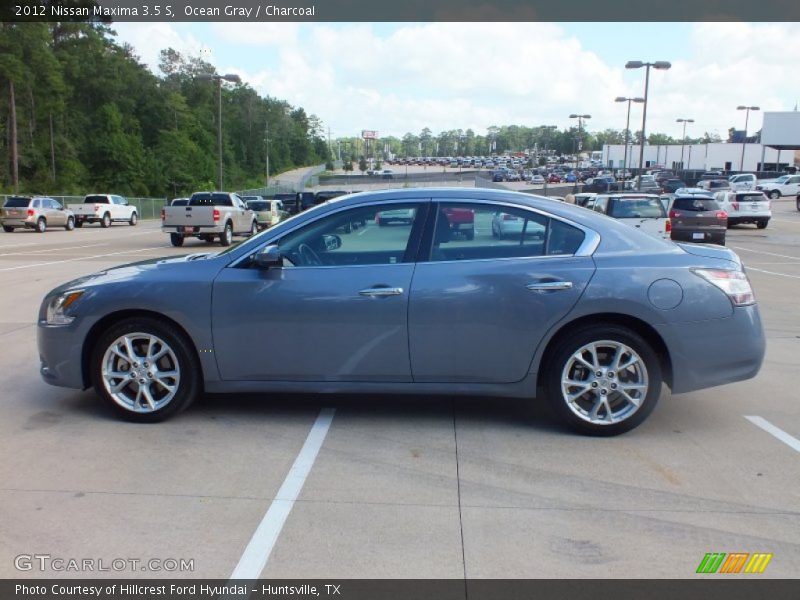 Ocean Gray / Charcoal 2012 Nissan Maxima 3.5 S