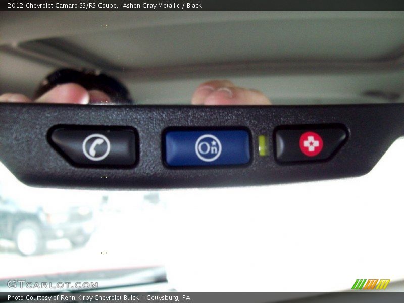 Ashen Gray Metallic / Black 2012 Chevrolet Camaro SS/RS Coupe
