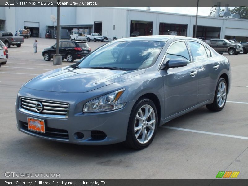 Ocean Gray / Charcoal 2012 Nissan Maxima 3.5 S