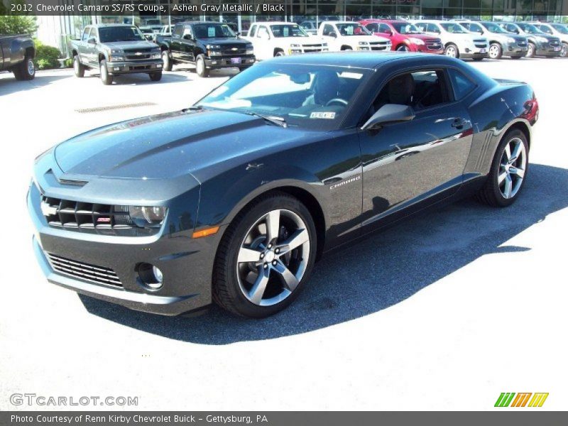 Ashen Gray Metallic / Black 2012 Chevrolet Camaro SS/RS Coupe