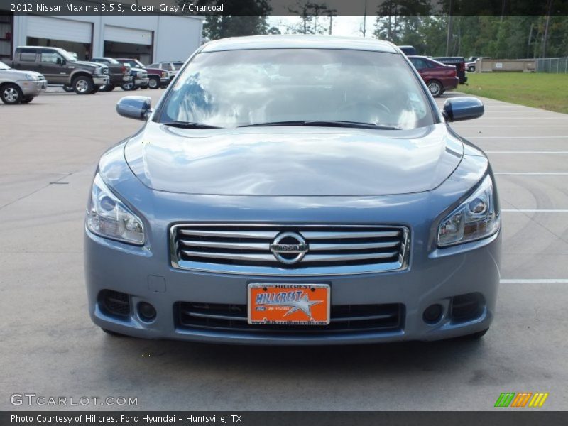 Ocean Gray / Charcoal 2012 Nissan Maxima 3.5 S