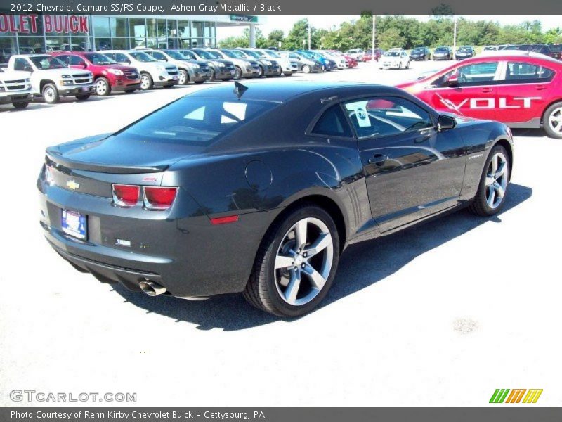 Ashen Gray Metallic / Black 2012 Chevrolet Camaro SS/RS Coupe