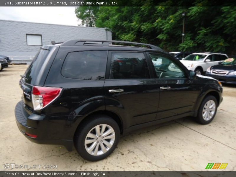 Obsidian Black Pearl / Black 2013 Subaru Forester 2.5 X Limited
