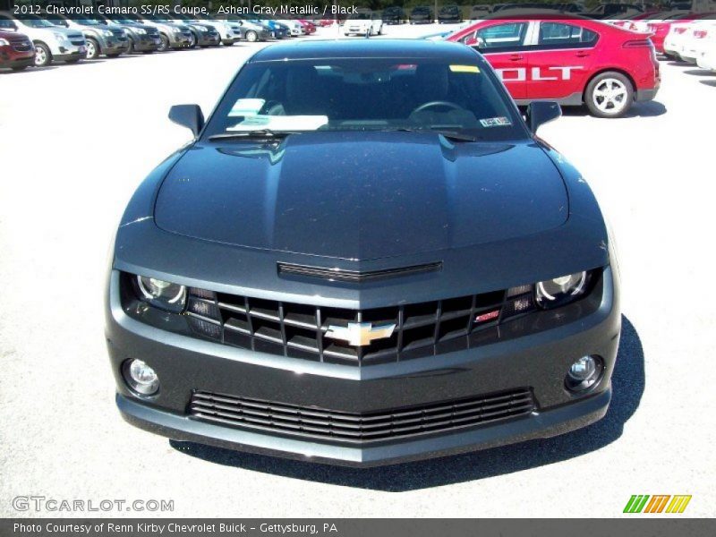 Ashen Gray Metallic / Black 2012 Chevrolet Camaro SS/RS Coupe