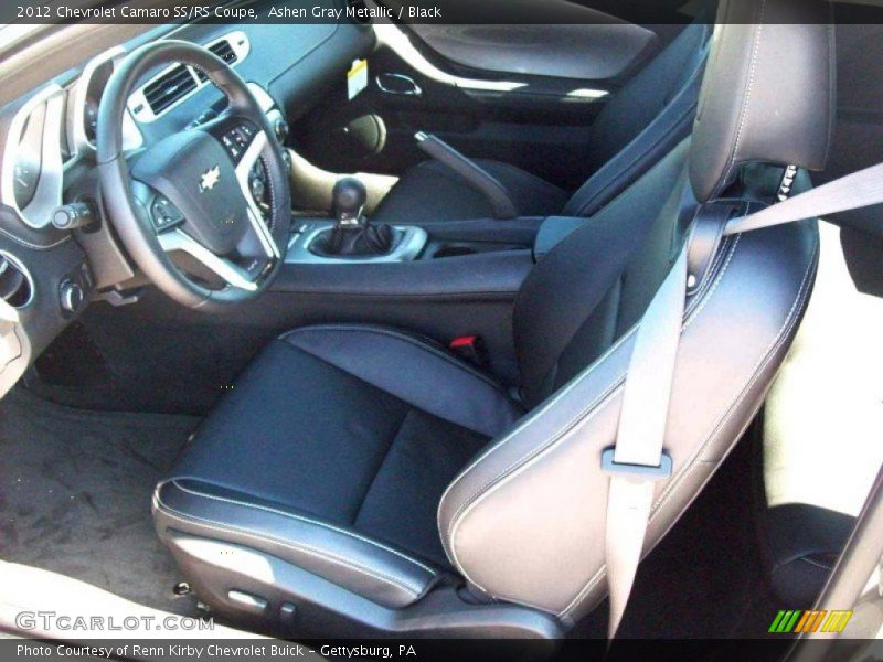 Ashen Gray Metallic / Black 2012 Chevrolet Camaro SS/RS Coupe