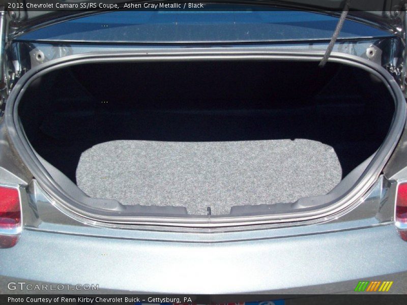 Ashen Gray Metallic / Black 2012 Chevrolet Camaro SS/RS Coupe